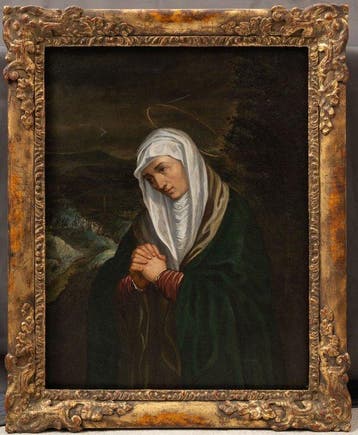 Dutch School (XVII-XVIII) - Mater Dolorosa, Antiek en Kunst