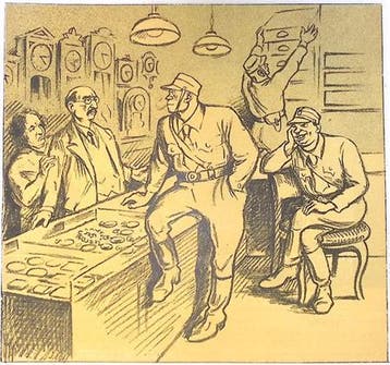 Joodse zaken gaan in Arische handen over (lijst optie), Antiquités & Art, Verzenden