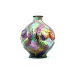 Camille Fauré - Vase - Rare vase en émail sur cuivre en