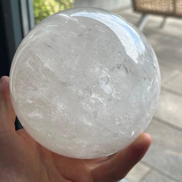 Good Quality AAA rock crystal sphere Kristal - Hoogte: 13.2