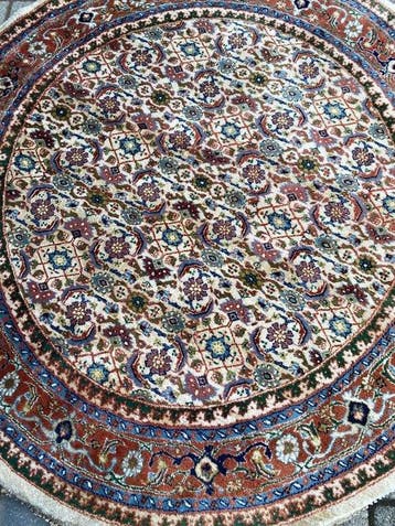 Indo Sarough Rond Tapijt - Tapijt - 157 cm - 154 cm, Nieuw