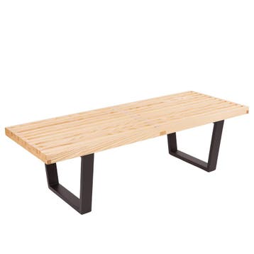 Nelson Bench style  banque, Maison & Meubles, Verzenden
