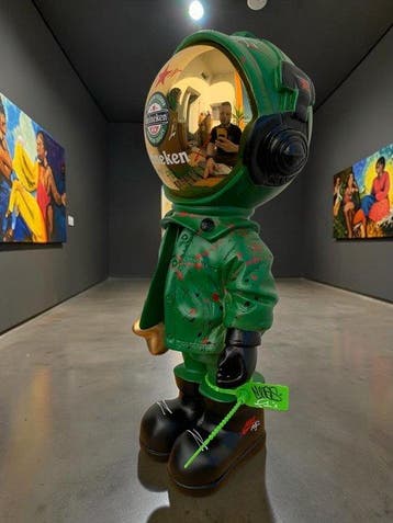 WASE - Beeldje - ASTRO HEINEKEN CUSTOM - Hars