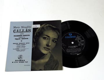 Maria Callas – Puccini Operatic Arias (EP), Verzenden