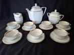 Limoges - P compagnie Limoges France - Koffieservies voor 6, Antiek en Kunst