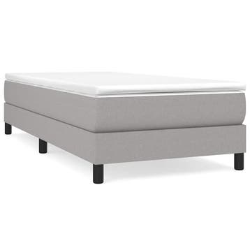 Bedframe 90x200cm stof | Tweede kansje | OP = OP, Huis en Inrichting, Gebruikt, 90 cm, Eenpersoons, Verzenden