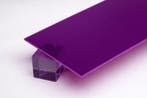 Acrylaat (PMMA) basisplaat (transparant paars, 50x30 cm, 3, Doe-het-zelf en Bouw, Verzenden, Nieuw