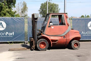 Veiling: Heftruck Linde H40D Diesel 4000kg 1991, Zakelijke goederen, Machines en Bouw | Heftrucks en Intern transport, Ophalen