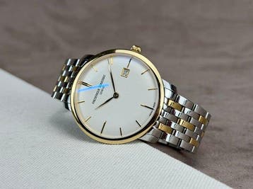 Frédérique Constant - Slimline Automatic Date -, Handtassen en Accessoires, Nieuw
