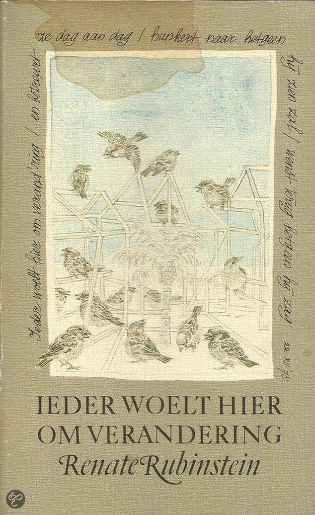 Ieder woelt hier om verandering 9789029006309 Rubinstein, Livres, Romans, Envoi