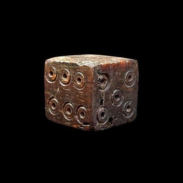 Oud-Romeins, Keizerrijk Been dobbelsteen - Ancient Roman, Antiek en Kunst