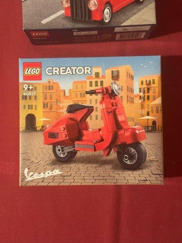 Lego Set - Creator - 40220 London Bus; 40517 Vespa - Lego