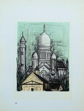 Bernard Buffet (1928-1999) - Monuments de Paris