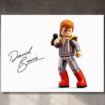 Lego Merchandise - David Bowie LEGO | Tela XXL Edizione, Nieuw