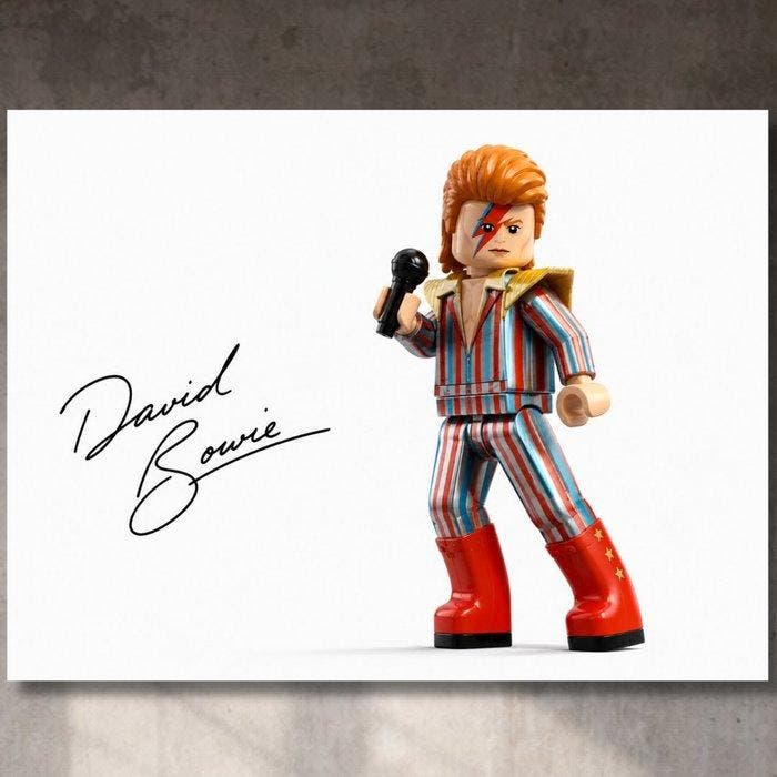 Lego Merchandise - David Bowie LEGO | Tela XXL Edizione, Enfants & Bébés, Jouets | Duplo & Lego