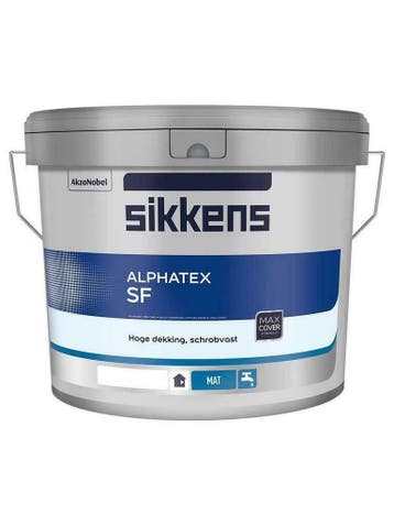 Sikkens Alphatex SF matte binnenmuurverf SIK-ASF, Verzenden, Nieuw