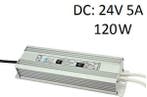 Waterdicht voeding - 24V - 5A - 120W, Ophalen of Verzenden, Nieuw