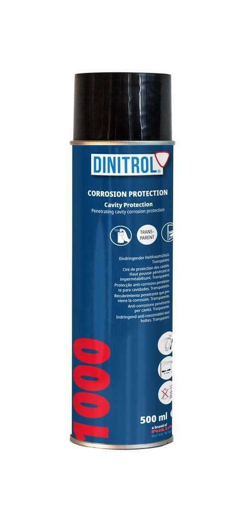 Pyrmo Dinitrol 1000 holle ruimte bescherming wax in spuitbus, Doe-het-zelf en Bouw, Verf, Beits en Lak, Nieuw, Verzenden
