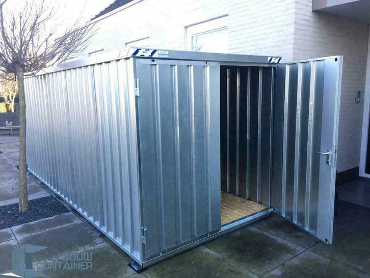 Koop nu! Berghok van 2x2 t/m 6x2 meter - Top kwaliteit staal, Doe-het-zelf en Bouw, Overige Doe-Het-Zelf en Bouw, Nieuw