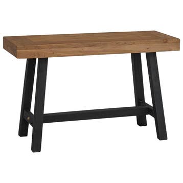 vidaXL Bankje 80 cm massief teakhout, Verzenden, Nieuw