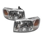 PHARES POUR FORD TRANSIT 00-06 FOND CHROMÉ, Verzenden