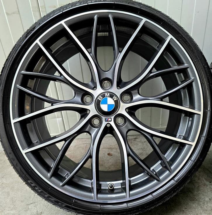 BMW 1 serie 2 Serie F20 F22 405M 19 inch velgen zomerbanden, Auto-onderdelen, Banden en Velgen, 19 inch, Zomerbanden, 225 mm, Personenwagen