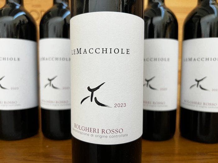 2023 Le Macchiole - Bolgheri Rosso - 6 Flessen (0.75 liter), Verzamelen, Wijnen