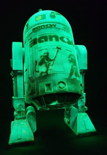 Fictional World (1980) - Banksy´s Star Style Wars R2-D2