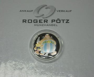 20 Euro Frankreich 2 x 10 Euro 2022 zilver coloriert Pp A..., Postzegels en Munten, Munten | Europa | Euromunten, Verzenden, België