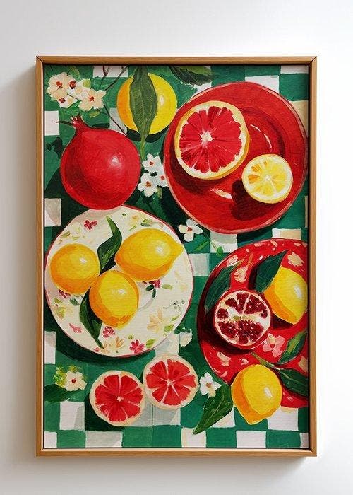 E. García - Mesa llena de vida XL (no reserve), Antiek en Kunst, Kunst | Schilderijen | Modern