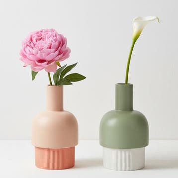 Cloudnola - Renée Vendrig - Vase (2) - Céramique - Vase Flip