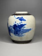 Gemberpot - late Qing Dinasty - Porselein - Chenghua Merk, Antiek en Kunst