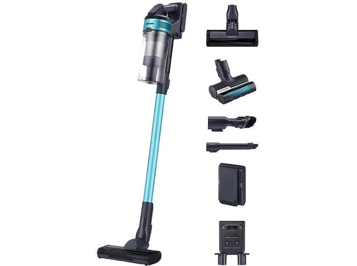 Samsung -  Steelstofzuiger Jet 60 Turbo - Blauw, Elektronische apparatuur, Stofzuigers, Nieuw, Reservoir, Minder dan 1200 watt