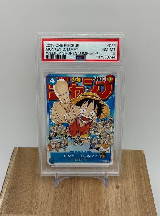 Bandai - 1 Graded card - One Piece - Monkey D. Luffy #033, Hobby en Vrije tijd, Verzamelkaartspellen | Overige