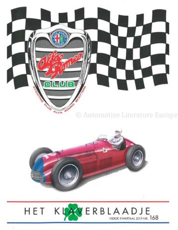2019 ALFA ROMEO CLUB HET KLAVERBLAADJE 168 NEDERLANDS, Nieuw