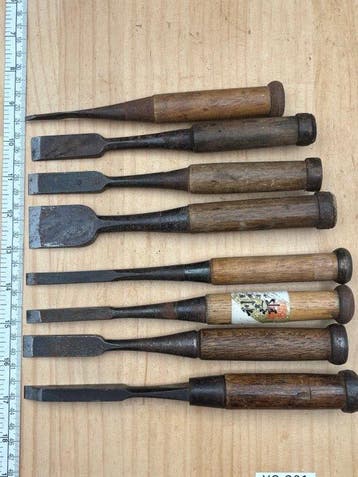 Japanse houtbewerkingsbeitels YC 201 – Japan Beitel - 0 cm