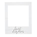 Photobooth Frame Best Day Ever 82cm, Verzenden, Nieuw