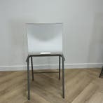 Eromes/ Marko schoolstoel zithoogte 61 cm (maat 6), wit -, Gebruikt, Hout, Eén
