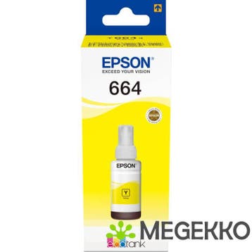 Epson T6644 Geel 70ml inkt voor ecotank, Computers en Software, Printerbenodigdheden, Verzenden, Nieuw