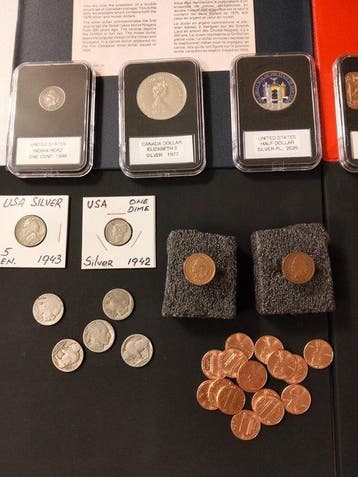 Verenigde Staten, Canada. Collection coins lot from Canada
