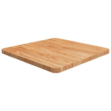 vidaXL Tafelblad vierkant 50x50x2,5cm massief eiken, Verzenden