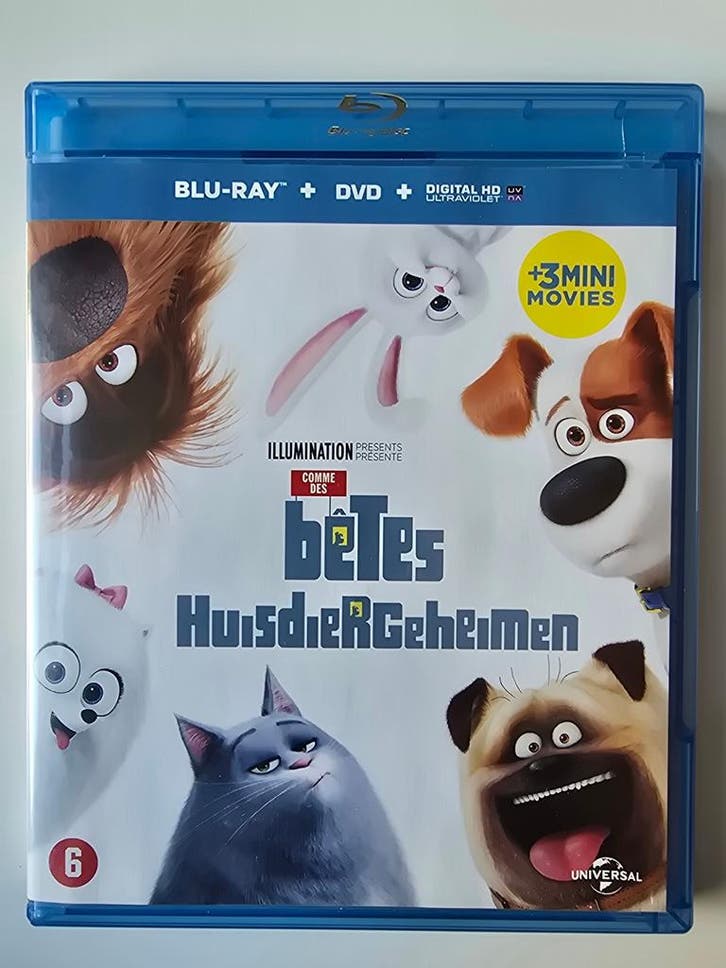 THE SECRET LIFE OF PETS (BLURAY), CD & DVD, Blu-ray