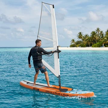 vidaXL Opblaasbare SUP Board met Zeil TRITON 330 x 76 x 15, Verzenden, Nieuw