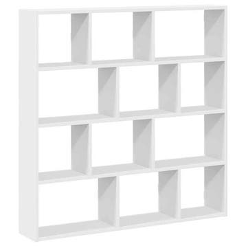 Wandschap kubus wit - Stijlvolle wandopberger voor een op..., Met plank(en), Verzenden, 100 tot 150 cm, Zo goed als nieuw