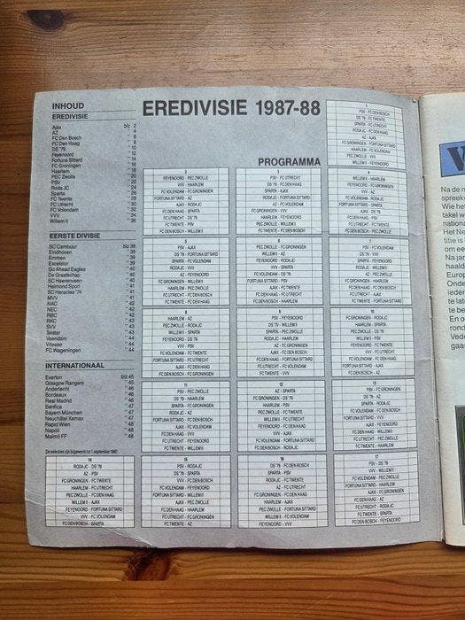 1987/88 Panini Frank Rijkaard, Ronald Koeman, Rinus Michels,, Verzamelen, Stickers