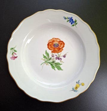 Meissen - Service de table (4) - 4 x assiettes exclusives