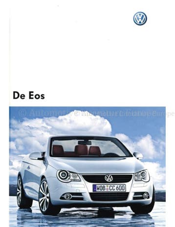 2009 VOLKSWAGEN EOS BROCHURE NEDERLANDS, Boeken, Nieuw