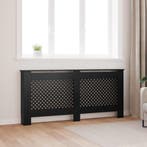 vidaXL Radiatorombouw 172x19x81,5 cm MDF zwart, Verzenden, Nieuw