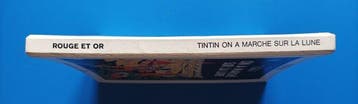 Tintin T17 - On a Marché sur la Lune - 1 Album Pop-Hop -