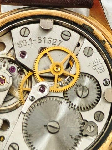 GUB Glashütte - Vintage - Cal. 60.1 - 20 Microns Gold Plated, Nieuw